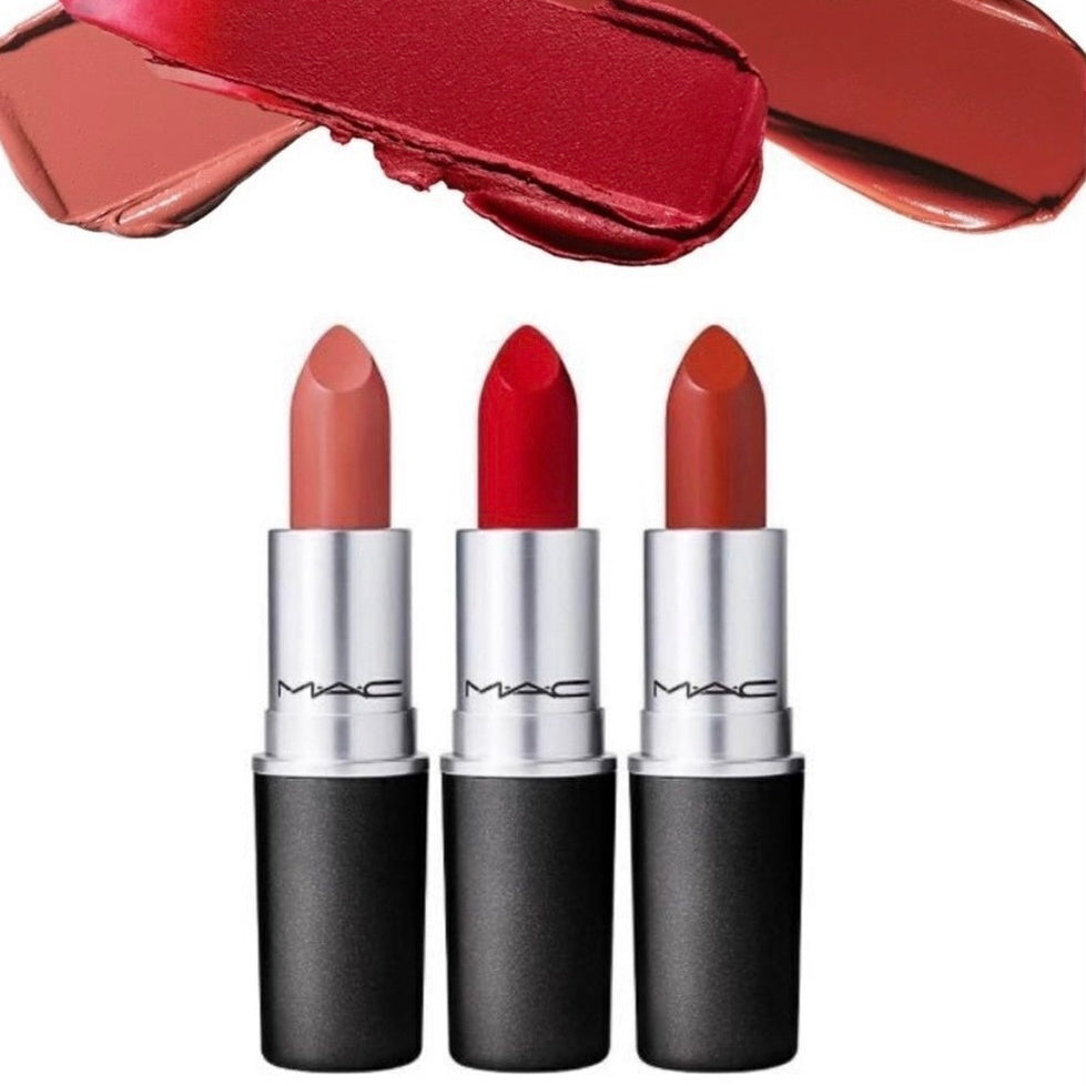 MAC Travel Exclusive Mochaccino Miles Lipstick Trio