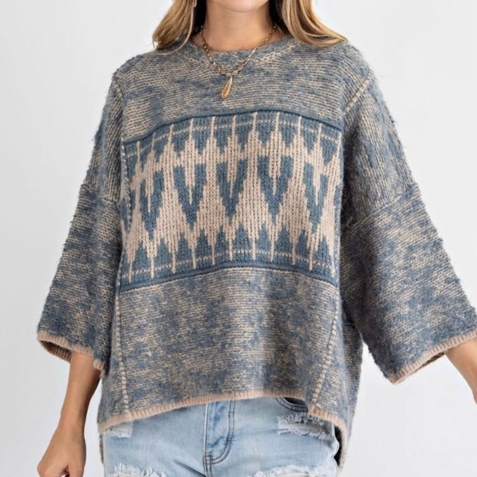Easel Oversized Knit Sweater