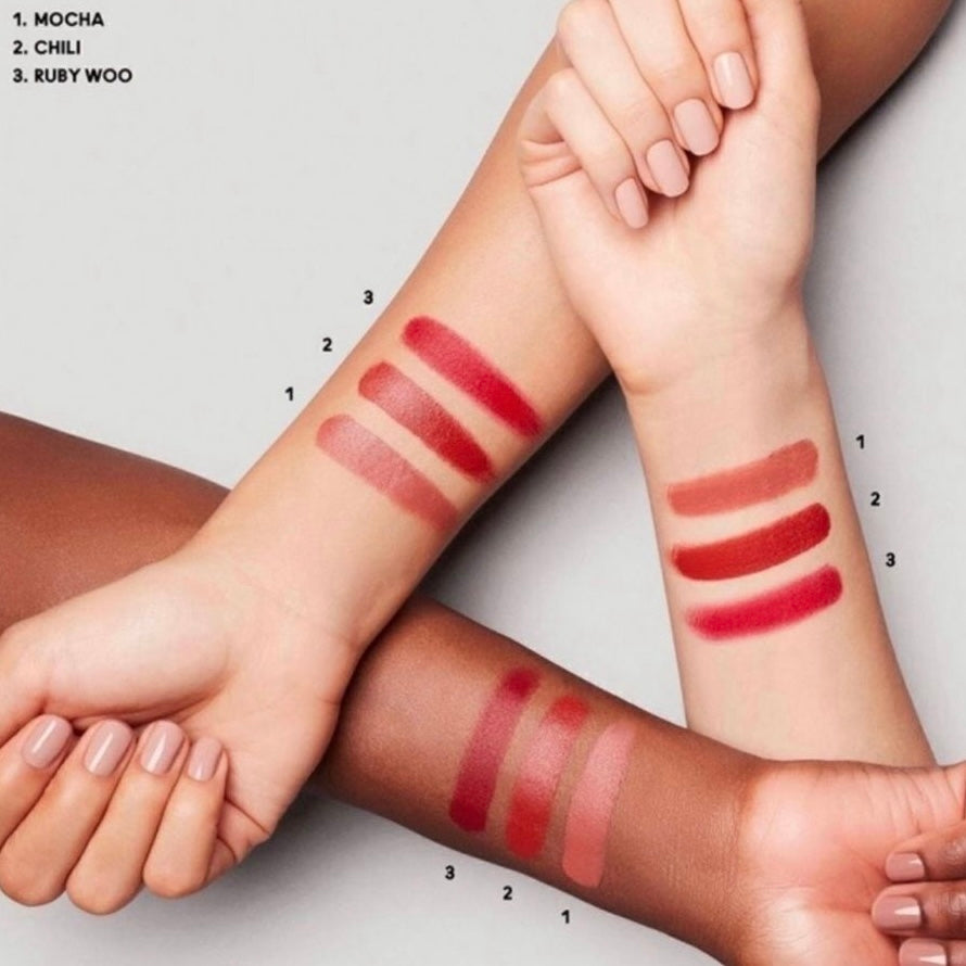 MAC Travel Exclusive Mochaccino Miles Lipstick Trio