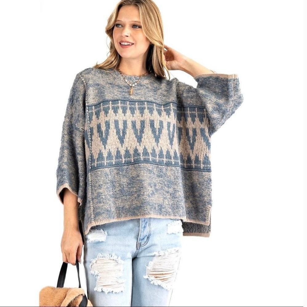 Easel Oversized Knit Sweater