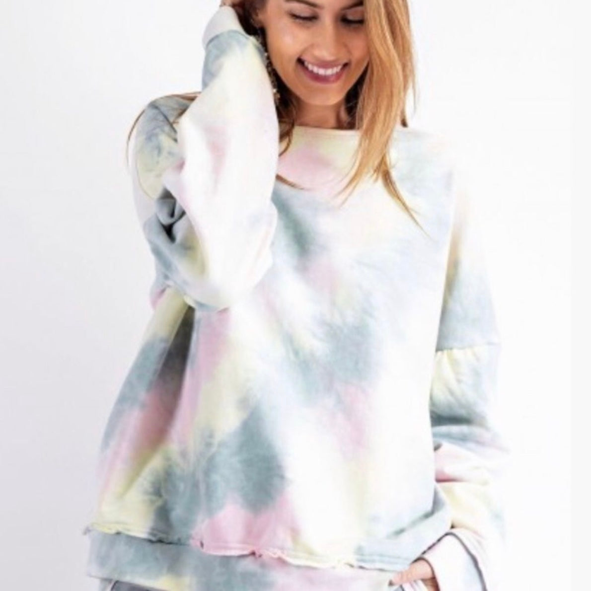 Easel Tye Dye Sweatsuit Set