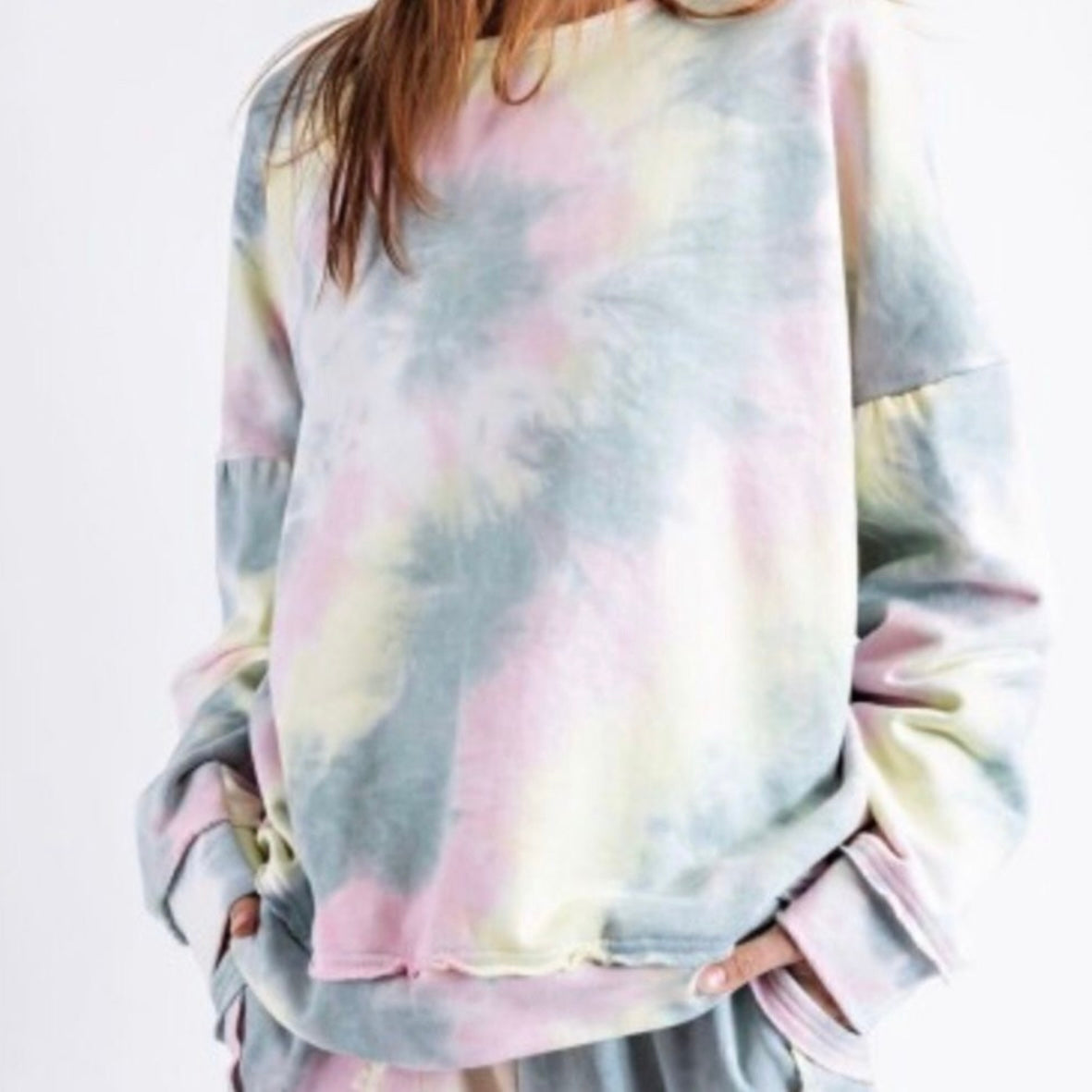 Easel Tye Dye Sweatsuit Set